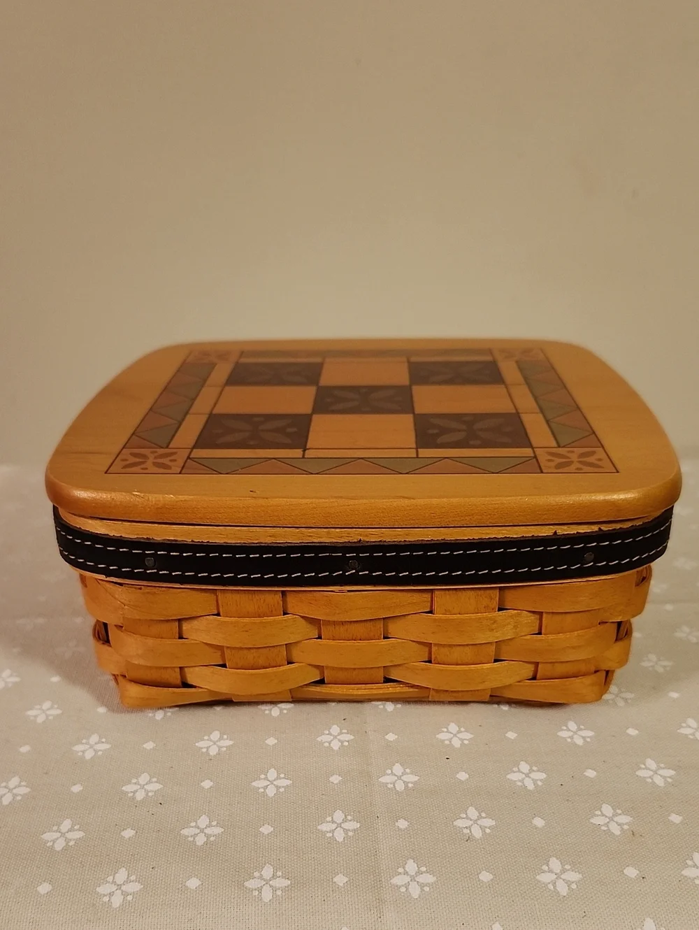 Longaberger Father's Day Tic Tac Toe Basket
